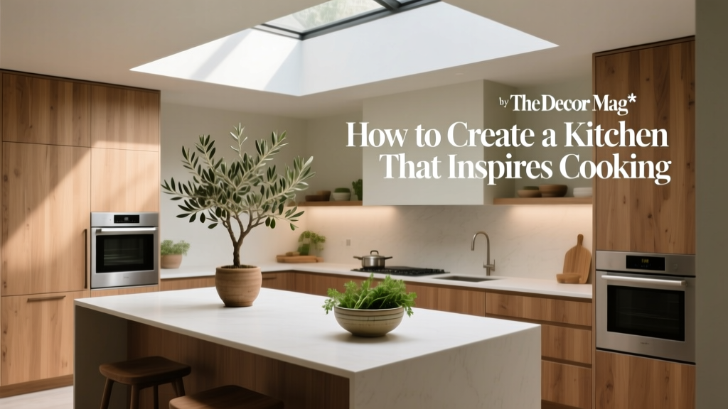 How to Create a Kitchen That Inspires Cooking - The Decor Mag
