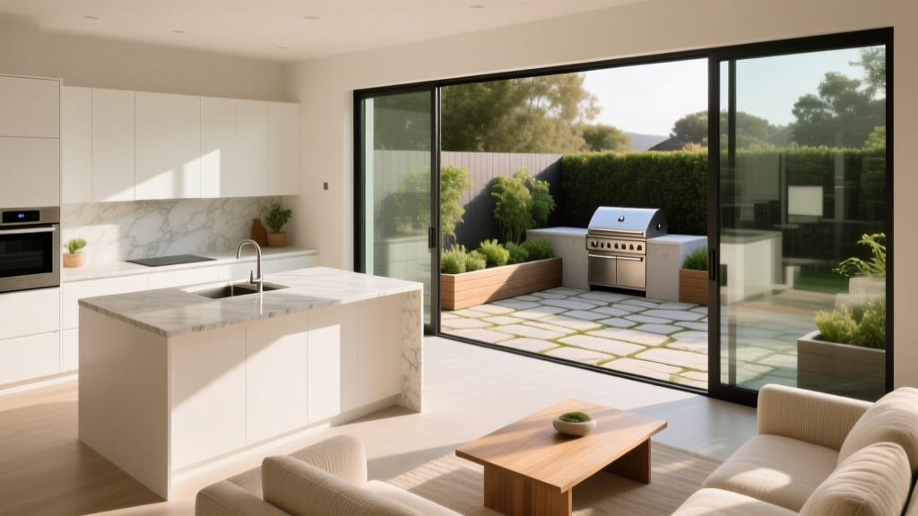 How to Design a Kitchen That Flows to Outdoor - The Decor Mag