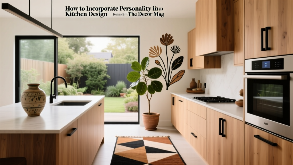 How to Incorporate Personality in Kitchen Design - The Decor Mag