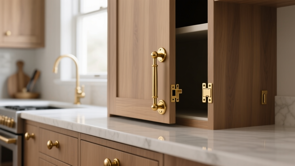 Kitchen Brass Hardware Renaissance - The Decor Mag