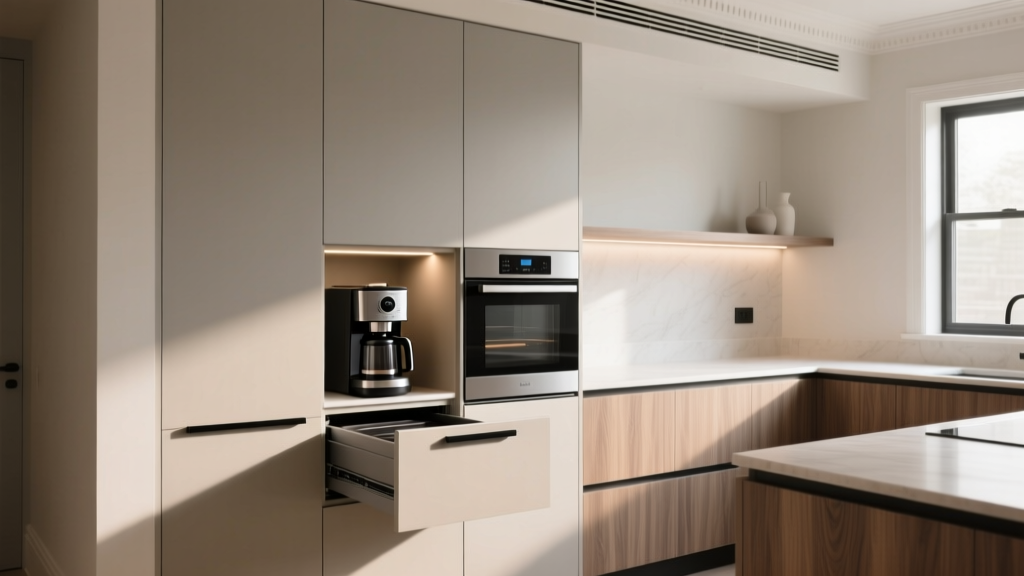 Kitchen Hidden Appliance Drawer Ideas - The Decor Mag