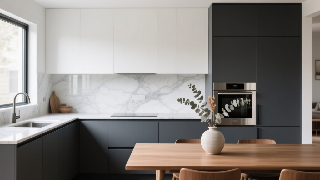 Kitchen Two-Tone Cabinet Ideas - The Decor Mag