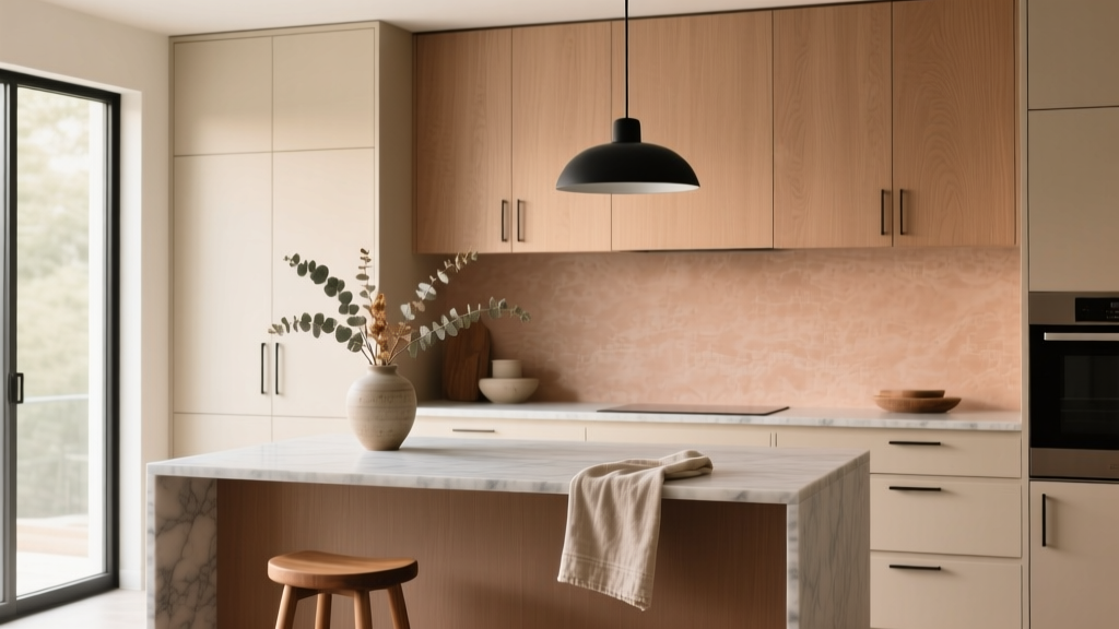 Kitchen Warm Neutral Cabinet Colors - The Decor Mag