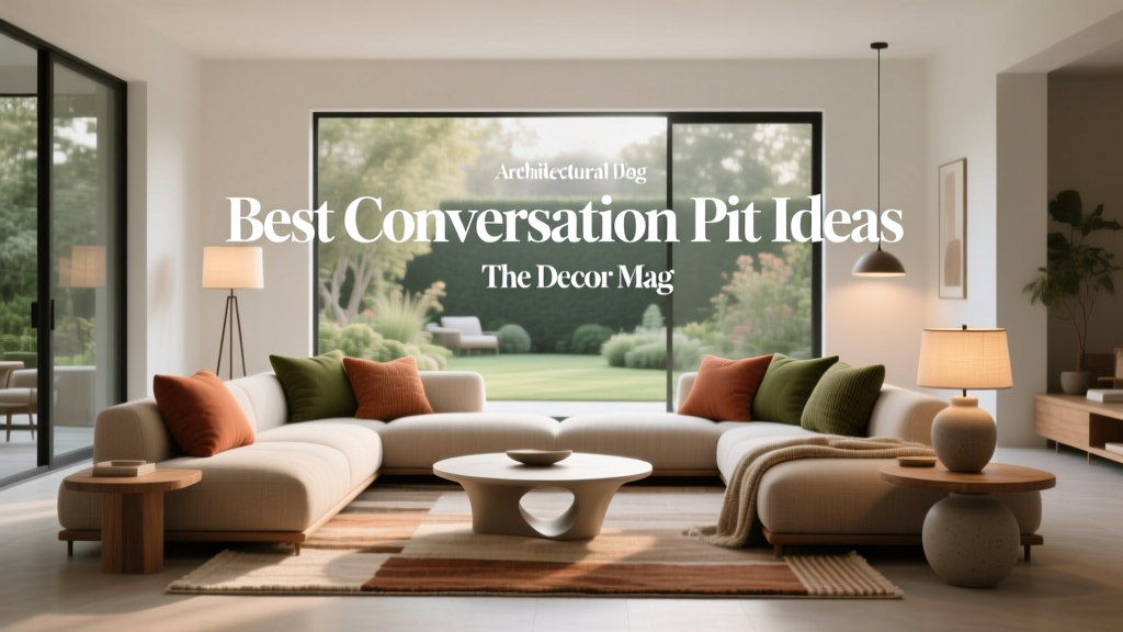 Best Conversation Pit Ideas - The Decor Mag