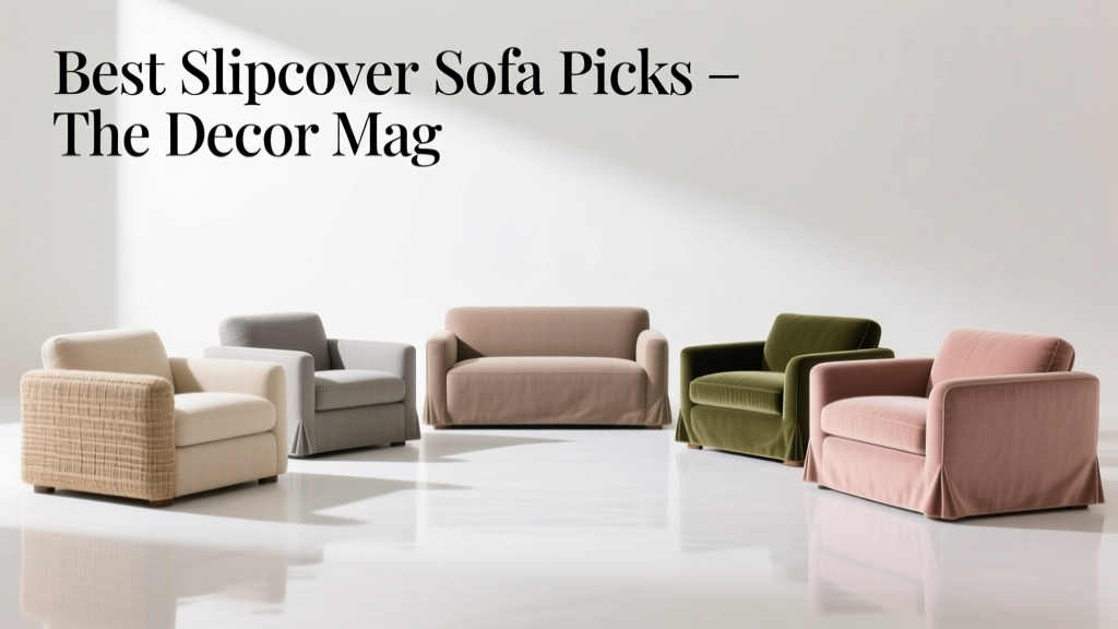 Best Slipcover Sofa Picks - The Decor Mag