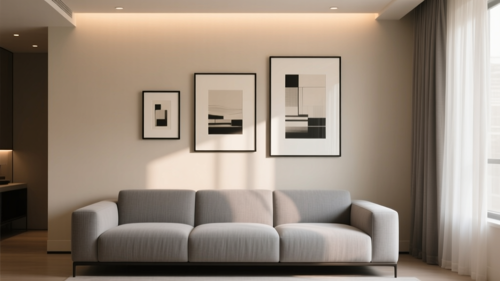 Best Wall Art Sizes for Over the Sofa - The Decor Mag