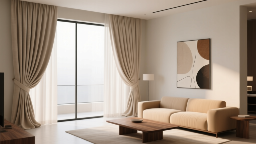 Best Swag Curtain Ideas for Living Rooms - The Decor Mag
