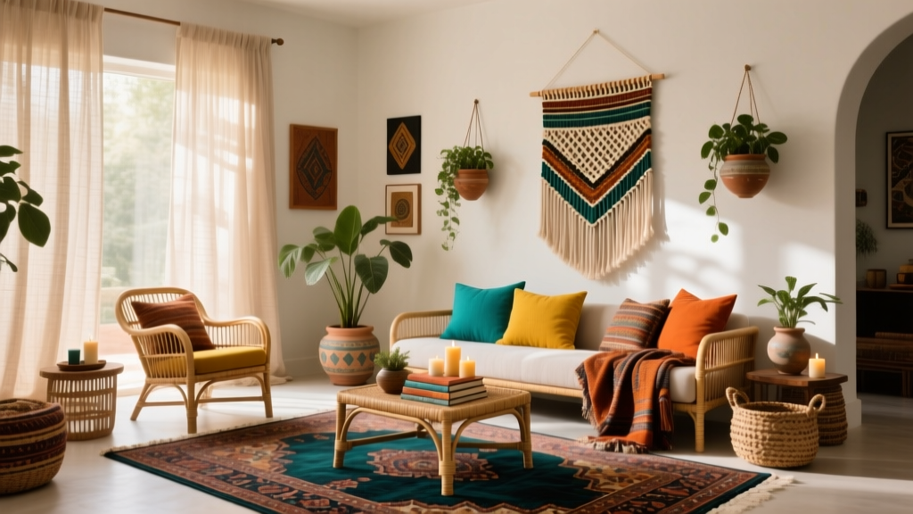 Bohemian Living Room Decor Ideas - The Decor Mag