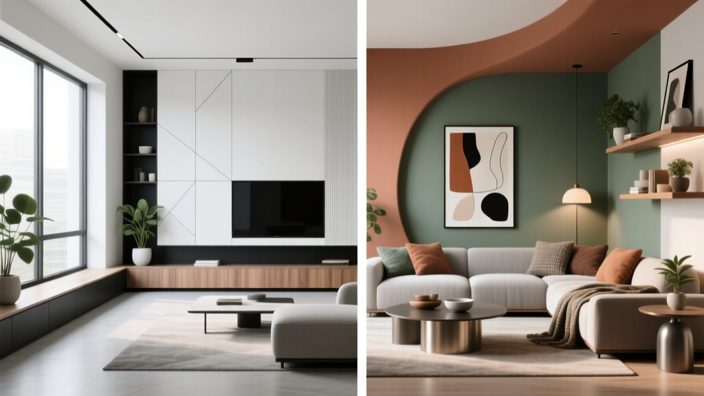 Contemporary vs Modern Living Room Differences - The Decor Mag