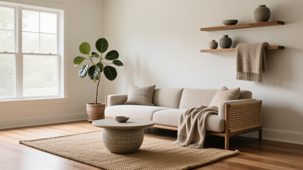 How to Add Texture to a Minimalist Living Room - The Decor Mag