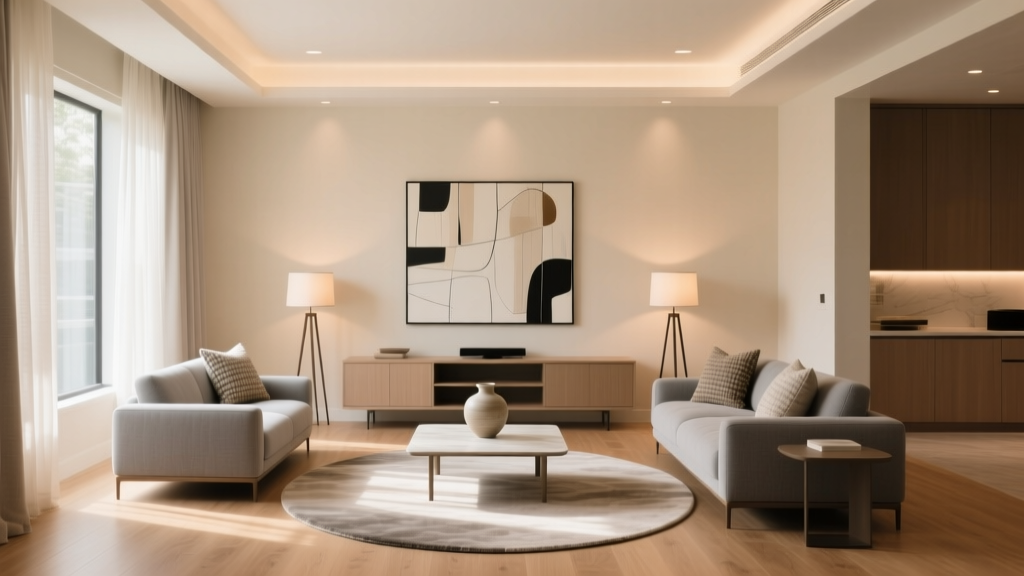 How to Create a Balanced Living Room Layout - The Decor Mag
