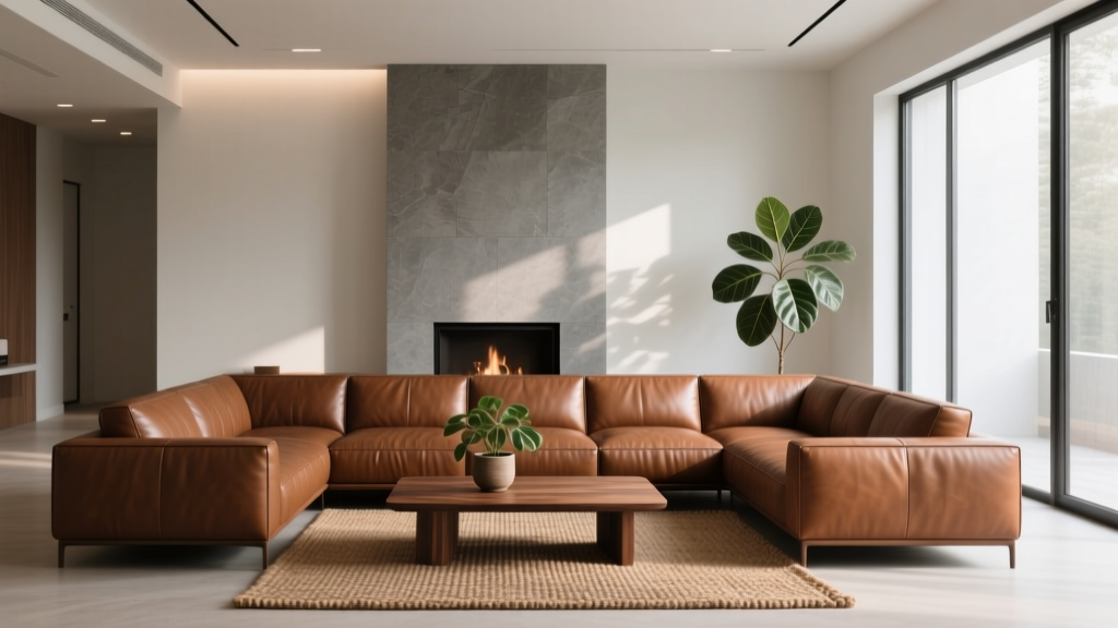 How to Incorporate Leather Furniture in Living Rooms - The Decor Mag
