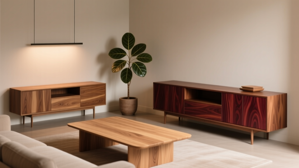 How to Mix Wood Tones in Living Room Furniture - The Decor Mag
