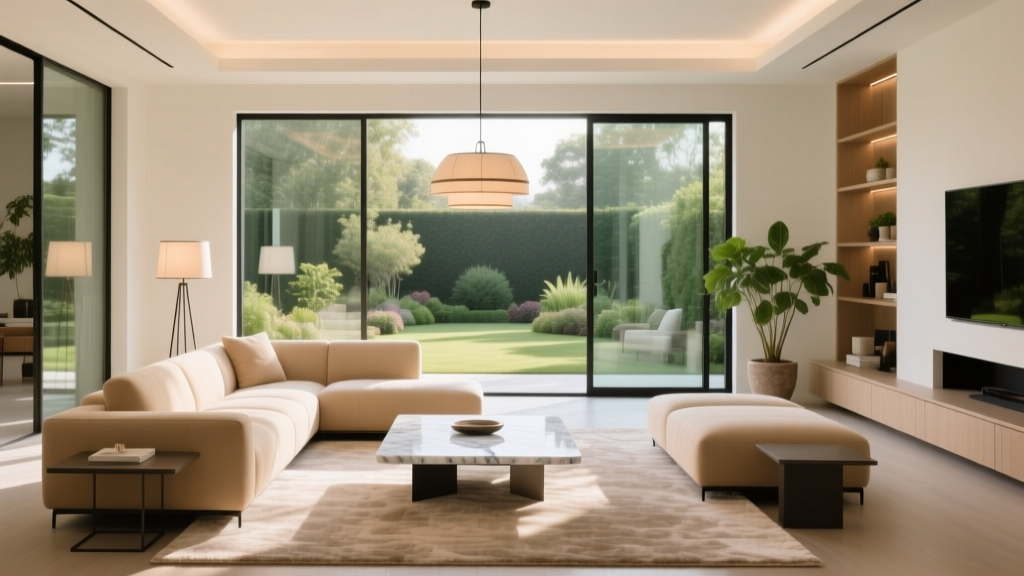How to Style a Living Room Around a View - The Decor Mag