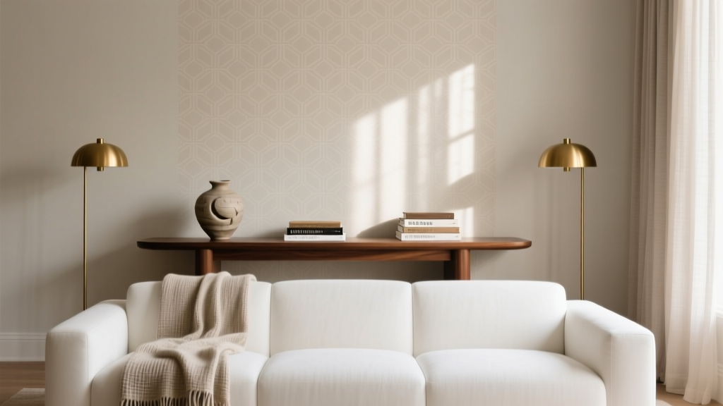 How to Style a Console Table Behind Your Sofa - The Decor Mag