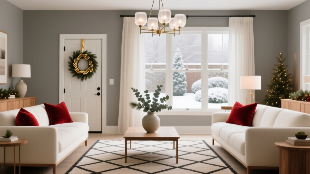 How to Style a Living Room for the Holidays - The Decor Mag