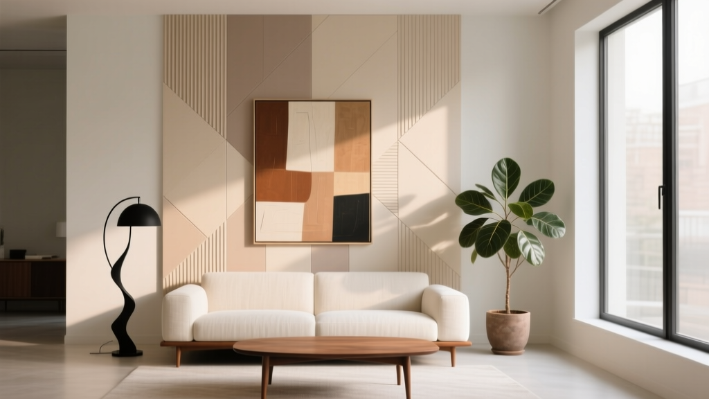 Living Room Accent Wall Ideas - The Decor Mag
