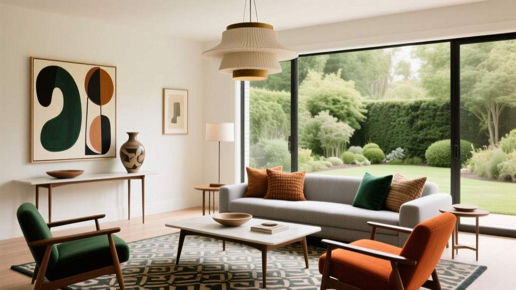 Living Room Artful Eclectic Design - The Decor Mag