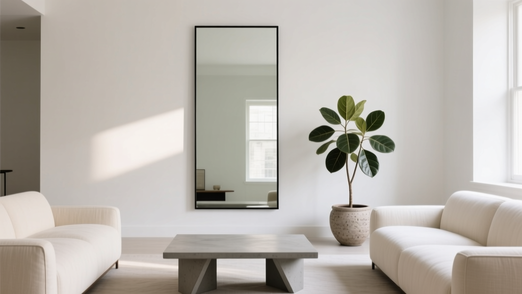 Living Room Mirror Placement and Styling - The Decor Mag