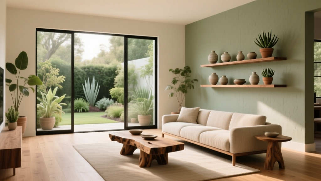 Living Room Organic Modern Style - The Decor Mag