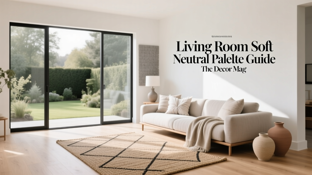 Living Room Soft Neutral Palette Guide - The Decor Mag