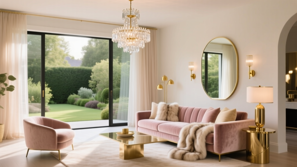 Living Room Soft Glam Decor Tips - The Decor Mag
