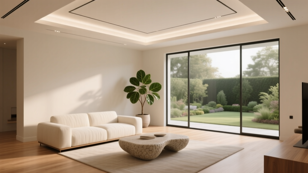 Living Room Tray Ceiling Design Ideas - The Decor Mag