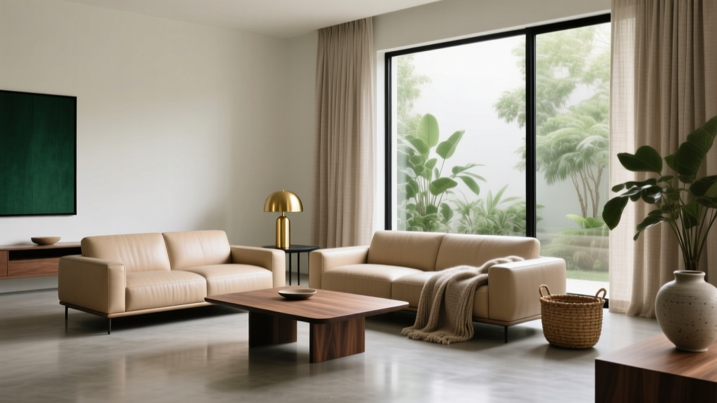 Living Room Understated Luxury Feel - The Decor Mag