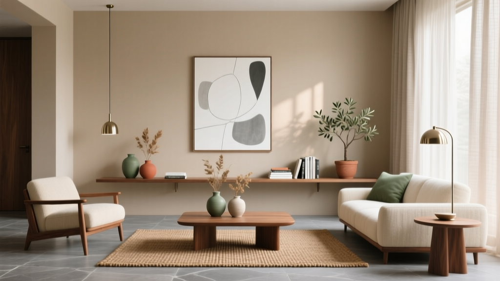 Living Room Warm vs Cool Tone Balancing - The Decor Mag