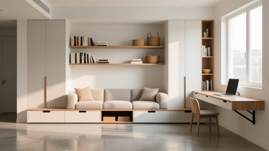 Small Living Room Storage Solutions - The Decor Mag