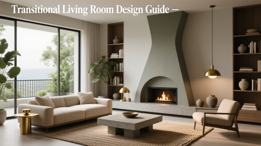 Transitional Living Room Design Guide - The Decor Mag