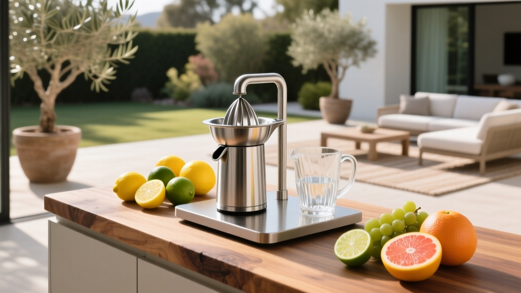 Best Outdoor Bar Citrus Squeezer Station - The Decor Mag