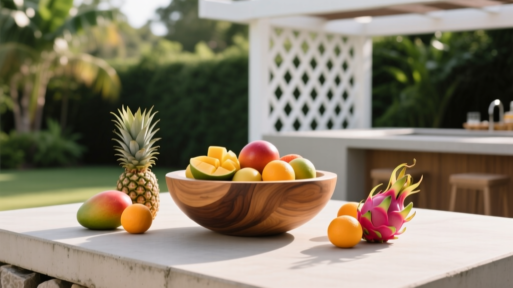 Best Outdoor Bar Fruit Bowl Display - The Decor Mag