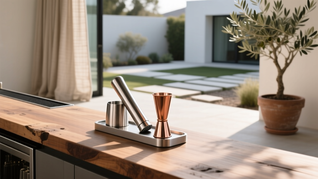 Best Outdoor Bar Muddler and Jigger Storage - The Decor Mag