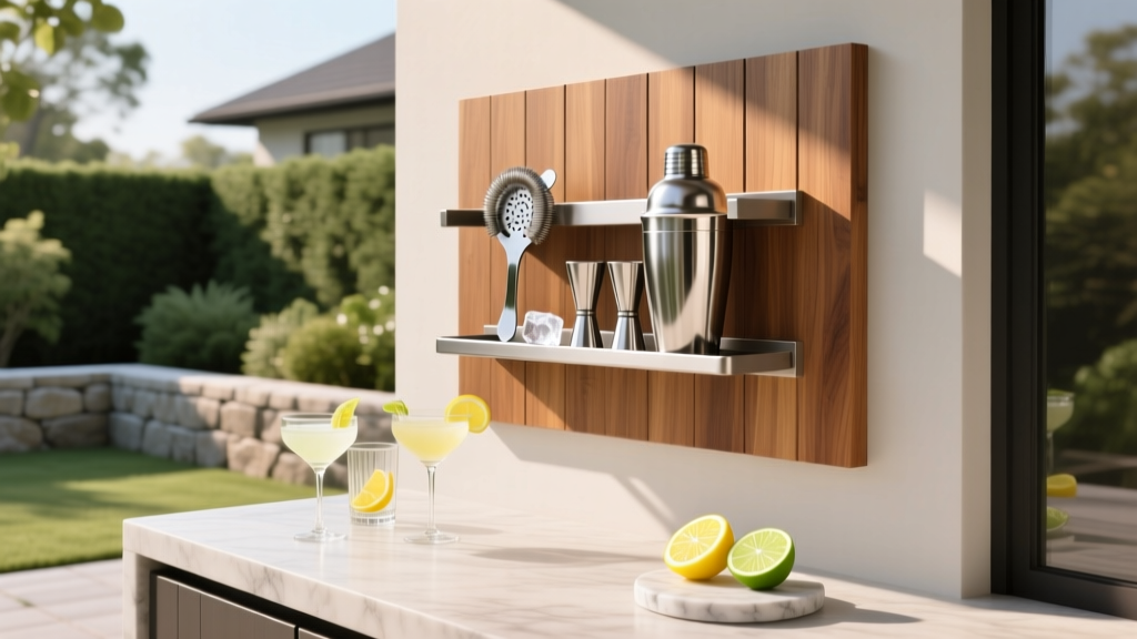 Best Outdoor Bar Strainer and Shaker Rack - The Decor Mag