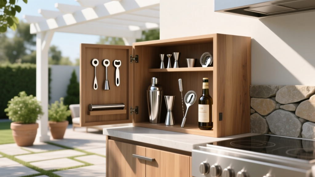 Best Outdoor Bar Tool Storage Ideas - The Decor Mag