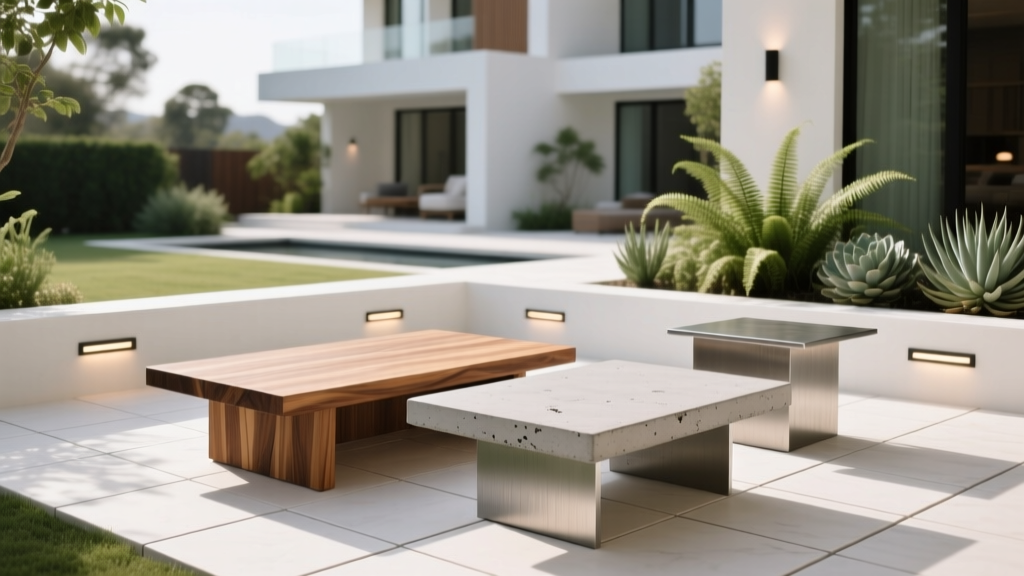 Best Outdoor Coffee Table Materials - The Decor Mag