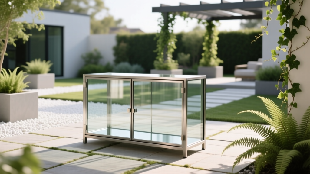 Best Outdoor Glass Storage Cabinet - The Decor Mag