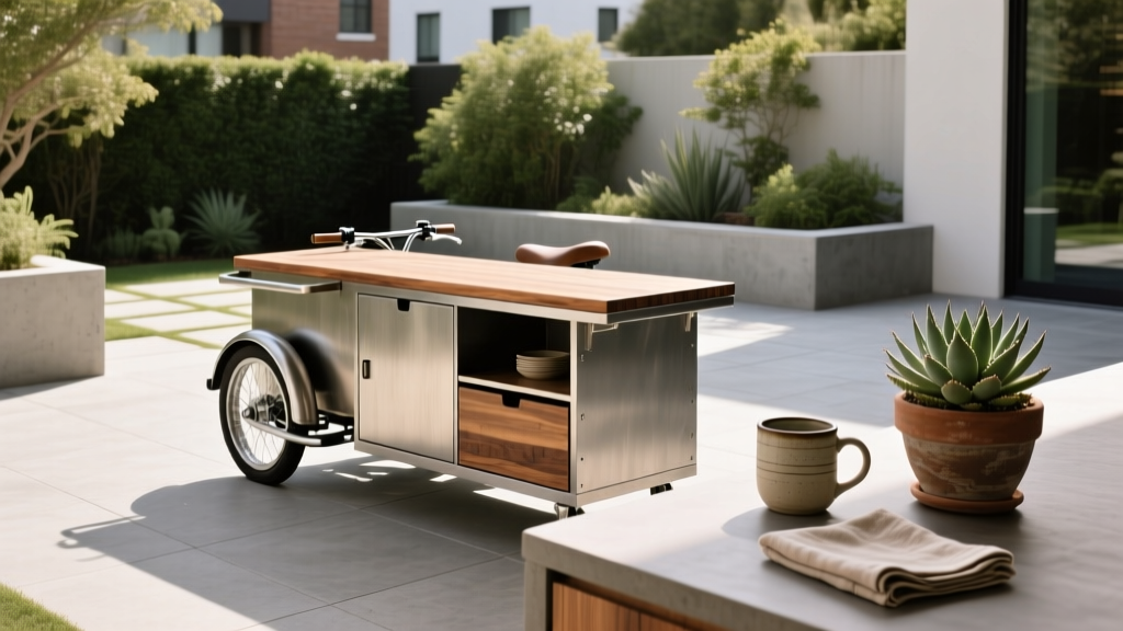 Best Outdoor Side Car Cart Bar Ideas - The Decor Mag