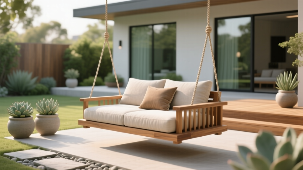 Best Outdoor Swing Bed Ideas - The Decor Mag
