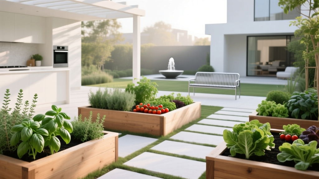 How to Design a Kitchen Garden Layout - The Decor Mag
