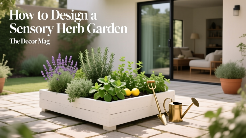 How to Design a Sensory Herb Garden - The Decor Mag