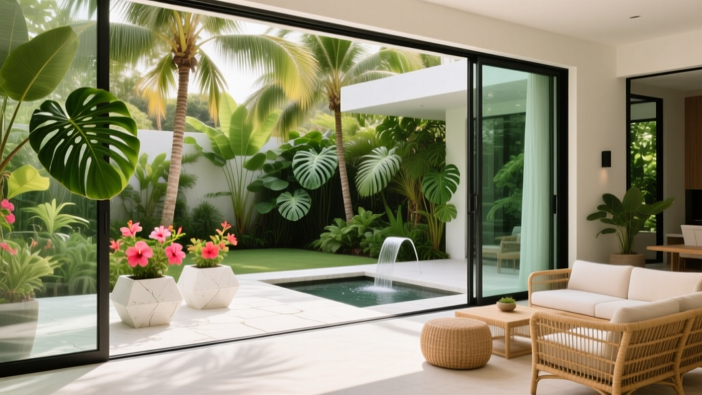 How to Design a Tropical Garden Oasis - The Decor Mag