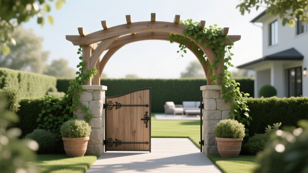 Outdoor Arbor and Gate Design Ideas - The Decor Mag