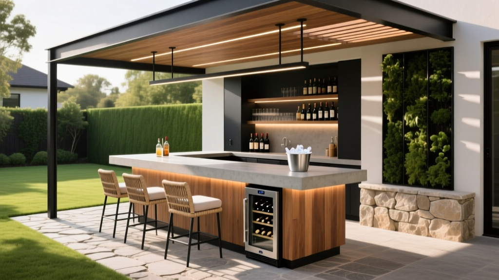 Outdoor Bar and Beverage Station Ideas - The Decor Mag