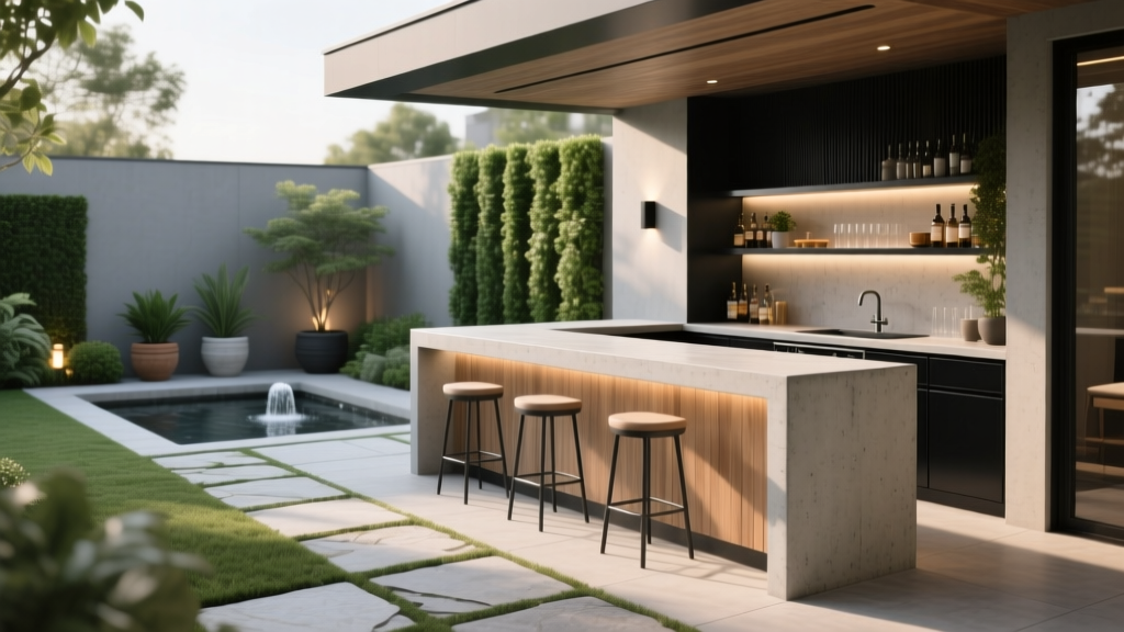 Outdoor Bar Counter Height Guidelines - The Decor Mag