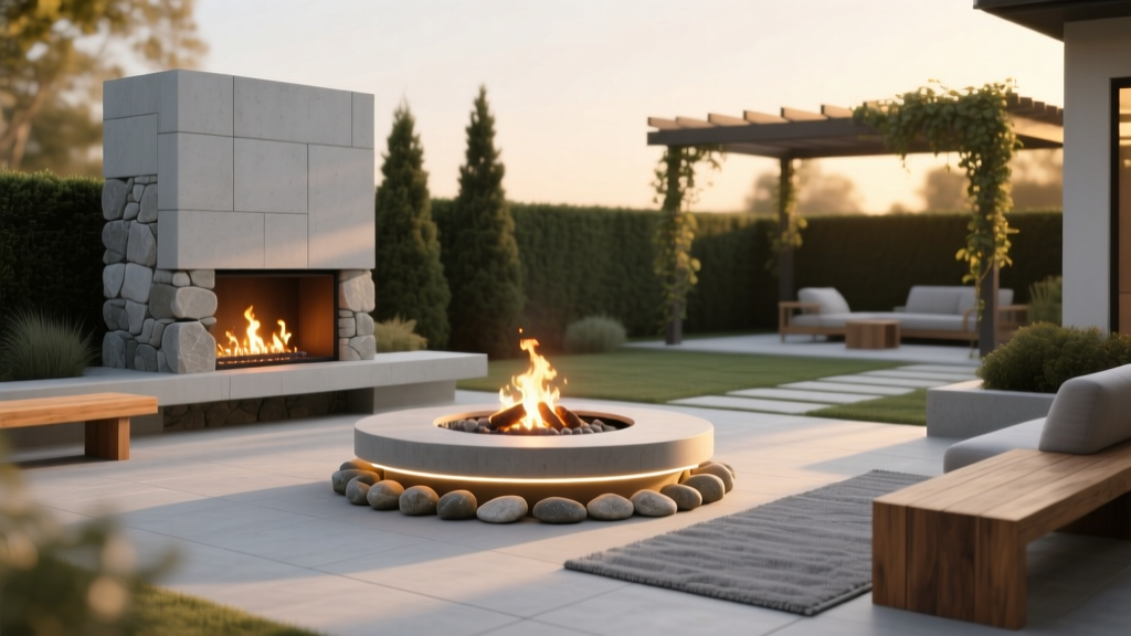 Outdoor Fireplace and Fire Pit Ideas - The Decor Mag