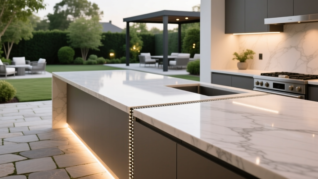 Outdoor Kitchen Countertop Expansion Joints - The Decor Mag