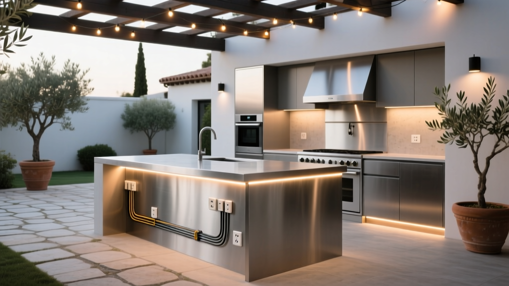 Outdoor Kitchen Electrical Planning Guide - The Decor Mag
