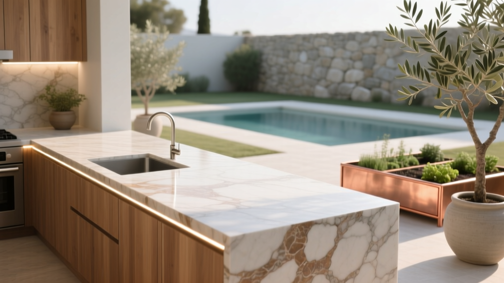 Outdoor Kitchen Countertop Sealant Guide - The Decor Mag